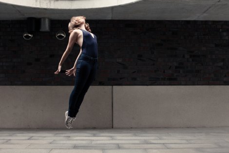 Pilates Bild von Pilatesübung